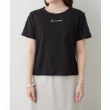 シンプルで着回しやすい、プレート付ロゴTシャツ | RMAF　NICE CLAUP / OLIVE des OLIVE | 詳細画像16 