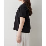 シンプルで着回しやすい、プレート付ロゴTシャツ | RMAF　NICE CLAUP / OLIVE des OLIVE | 詳細画像17 