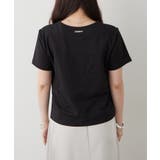 シンプルで着回しやすい、プレート付ロゴTシャツ | RMAF　NICE CLAUP / OLIVE des OLIVE | 詳細画像18 