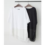 レースドッキングTシャツ | RMAF　NICE CLAUP / OLIVE des OLIVE | 詳細画像17 