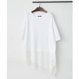 レースドッキングTシャツ | RMAF　NICE CLAUP / OLIVE des OLIVE | 詳細画像18 