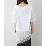 レースドッキングTシャツ | RMAF　NICE CLAUP / OLIVE des OLIVE | 詳細画像22 