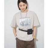 ベージュ | アソート転写シルケットTシャツ | RMAF NICE CLAUP / OLIVE des OLIVE