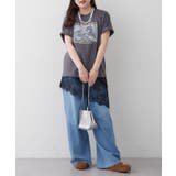 アソート転写シルケットTシャツ | RMAF　NICE CLAUP / OLIVE des OLIVE | 詳細画像6 