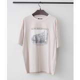 ベージュ | アソート転写シルケットTシャツ | RMAF　NICE CLAUP / OLIVE des OLIVE