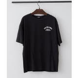ブラック | デイリー使いしやすい、アソートロゴシルケットTシャツ | RMAF　NICE CLAUP / OLIVE des OLIVE