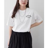 デイリー使いしやすい、アソートロゴシルケットTシャツ | RMAF　NICE CLAUP / OLIVE des OLIVE | 詳細画像2 