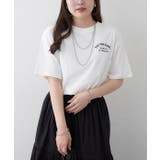 デイリー使いしやすい、アソートロゴシルケットTシャツ | RMAF　NICE CLAUP / OLIVE des OLIVE | 詳細画像3 