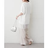 【丈の長さを選べる】裾レースTシャツ | RMAF　NICE CLAUP / OLIVE des OLIVE | 詳細画像11 