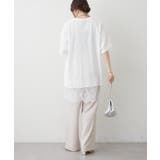 【丈の長さを選べる】裾レースTシャツ | RMAF　NICE CLAUP / OLIVE des OLIVE | 詳細画像12 