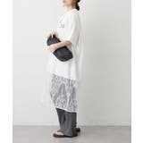 【丈の長さを選べる】裾レースTシャツ | RMAF　NICE CLAUP / OLIVE des OLIVE | 詳細画像20 