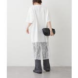 【丈の長さを選べる】裾レースTシャツ | RMAF　NICE CLAUP / OLIVE des OLIVE | 詳細画像21 