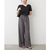 レースドッキングドレープTシャツ | RMAF NICE CLAUP / OLIVE des OLIVE | 詳細画像7