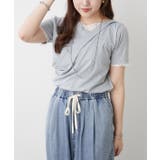 レースドッキングドレープTシャツ | RMAF NICE CLAUP / OLIVE des OLIVE | 詳細画像11