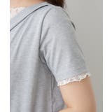 レースドッキングドレープTシャツ | RMAF NICE CLAUP / OLIVE des OLIVE | 詳細画像30