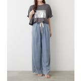 【接触冷感】カノコ箔かすれプリントTシャツ | RMAF NICE CLAUP / OLIVE des OLIVE | 詳細画像10