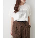 【接触冷感】カノコ箔かすれプリントTシャツ | RMAF NICE CLAUP / OLIVE des OLIVE | 詳細画像2