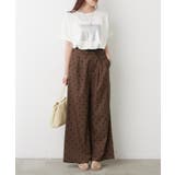 【接触冷感】カノコ箔かすれプリントTシャツ | RMAF NICE CLAUP / OLIVE des OLIVE | 詳細画像4