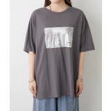 【接触冷感】カノコ箔かすれプリントTシャツ | RMAF NICE CLAUP / OLIVE des OLIVE | 詳細画像22