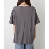 【接触冷感】カノコ箔かすれプリントTシャツ | RMAF NICE CLAUP / OLIVE des OLIVE | 詳細画像24