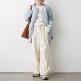 軽くて暖かい、パイピングキルトジャケット | RMAF　NICE CLAUP / OLIVE des OLIVE | 詳細画像7 