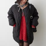 軽くて暖かい、パイピングキルトジャケット | RMAF　NICE CLAUP / OLIVE des OLIVE | 詳細画像28 