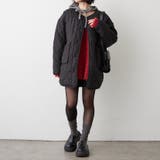 軽くて暖かい、パイピングキルトジャケット | RMAF　NICE CLAUP / OLIVE des OLIVE | 詳細画像33 