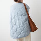 軽くて暖かい、パイピングキルトジャケット | RMAF　NICE CLAUP / OLIVE des OLIVE | 詳細画像5 