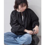 ブラック | タックバルーンブルゾン | RMAF NICE CLAUP / OLIVE des OLIVE