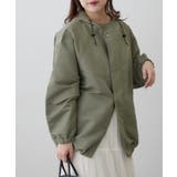 フード付マウンテンパーカー | RMAF　NICE CLAUP / OLIVE des OLIVE | 詳細画像8 