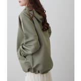 フード付マウンテンパーカー | RMAF　NICE CLAUP / OLIVE des OLIVE | 詳細画像4 