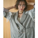 【レーススカーフ付き】ビッグテーラージャケット | RMAF　NICE CLAUP / OLIVE des OLIVE | 詳細画像34 