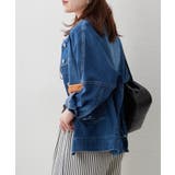 リメイク風ノーカラーGジャン | RMAF　NICE CLAUP / OLIVE des OLIVE | 詳細画像5 