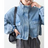 スタンドショートブルゾン | RMAF　NICE CLAUP / OLIVE des OLIVE | 詳細画像2 