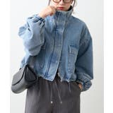 スタンドショートブルゾン | RMAF　NICE CLAUP / OLIVE des OLIVE | 詳細画像3 