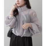 グレー / フードなし | 【選べるデザイン】シアーブルゾン | RMAF　NICE CLAUP / OLIVE des OLIVE