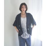 半袖テーラージャケット | RMAF　NICE CLAUP / OLIVE des OLIVE | 詳細画像9 