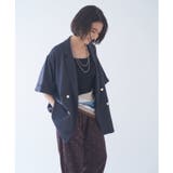 半袖テーラージャケット | RMAF　NICE CLAUP / OLIVE des OLIVE | 詳細画像15 