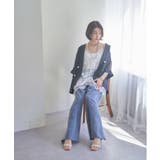 半袖テーラージャケット | RMAF　NICE CLAUP / OLIVE des OLIVE | 詳細画像4 