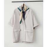 半袖テーラージャケット | RMAF　NICE CLAUP / OLIVE des OLIVE | 詳細画像23 