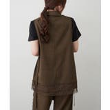 【セットアップ対応】裾レースDカンジレ | RMAF NICE CLAUP / OLIVE des OLIVE | 詳細画像12