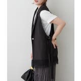 ブラック | 【セットアップ対応】裾レースDカンジレ | RMAF NICE CLAUP / OLIVE des OLIVE