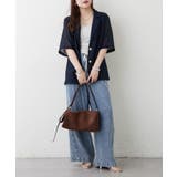 【大人の夏スタイル】メッシュテーラージャケット | RMAF NICE CLAUP / OLIVE des OLIVE | 詳細画像7