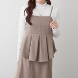 【セットアイテム】テレコトップス&キャミワンピース | RMAF　NICE CLAUP / OLIVE des OLIVE | 詳細画像2 