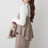 【セットアイテム】テレコトップス&キャミワンピース | RMAF　NICE CLAUP / OLIVE des OLIVE | 詳細画像6 