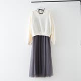 【セットアイテム】Vプルオーバー×キャミワンピース | RMAF　NICE CLAUP / OLIVE des OLIVE | 詳細画像14 