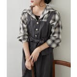 【セットアップ】共ベルト付ジレ+ワイドパンツ | RMAF　NICE CLAUP / OLIVE des OLIVE | 詳細画像8 