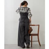 【セットアップ】共ベルト付ジレ+ワイドパンツ | RMAF　NICE CLAUP / OLIVE des OLIVE | 詳細画像13 