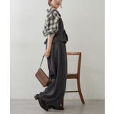 【セットアップ】共ベルト付ジレ+ワイドパンツ | RMAF　NICE CLAUP / OLIVE des OLIVE | 詳細画像14 