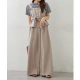 【セットアップ】共ベルト付ジレ+ワイドパンツ | RMAF　NICE CLAUP / OLIVE des OLIVE | 詳細画像16 